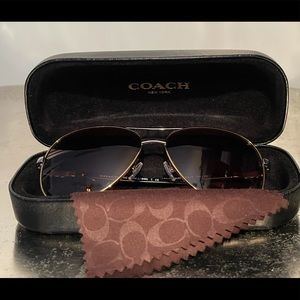 Coach Aviator Sunglasses